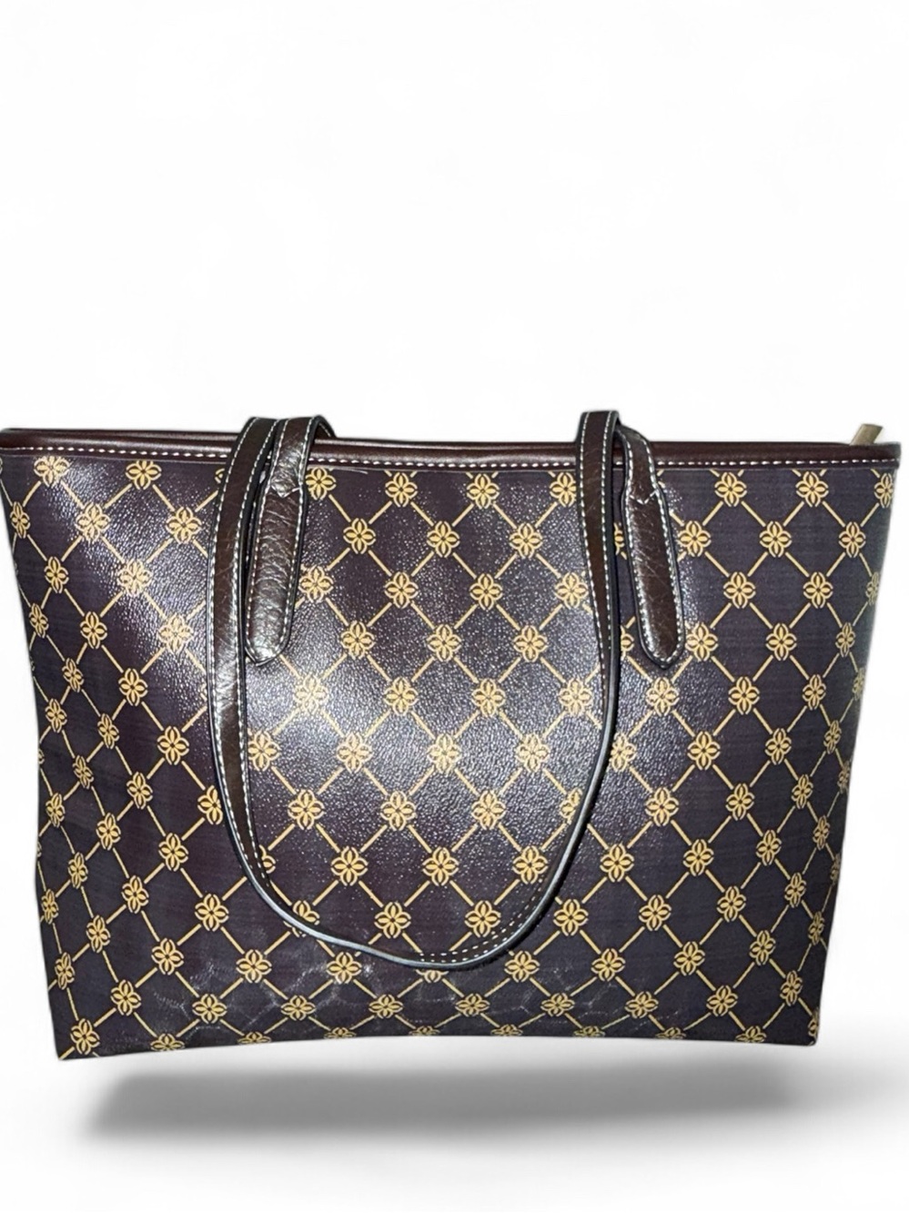 FASHION Large Zip Top Shoulder/Tote Bag - NWOT